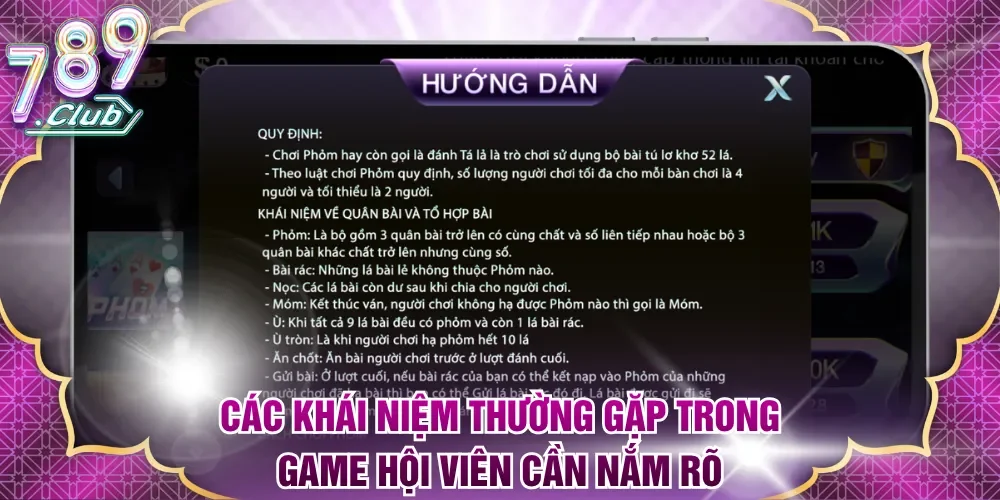 Các khái niệm thường gặp trong game hội viên cần nắm rõ