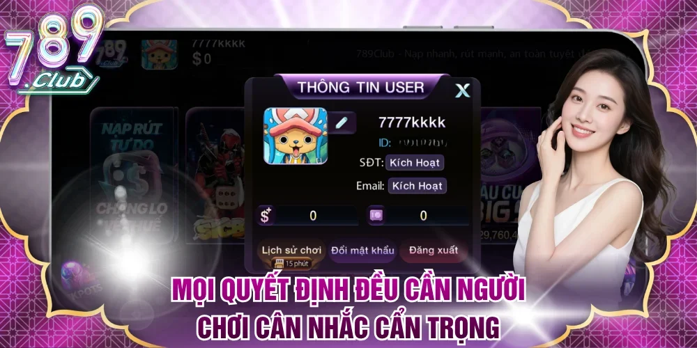Mọi quyết định đều cần người chơi cân nhắc cẩn trọng