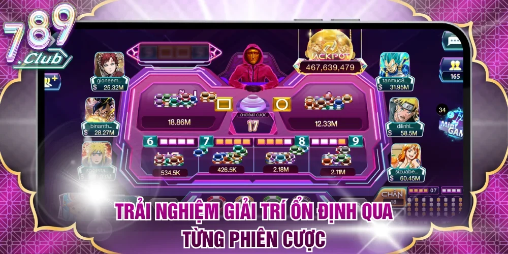 Trải nghiệm giải trí ổn định qua từng phiên cược